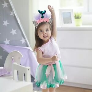 🧜‍♀️ Mermaid tutu & headband set 🧜‍♀️